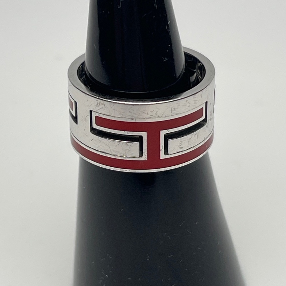 Hermes Sterling Silver Move H Ring, Size 50/5.25 - Preowned